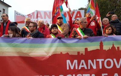 Manifestazione Mantova è Antifascista e Antirazzista 24/11/2018