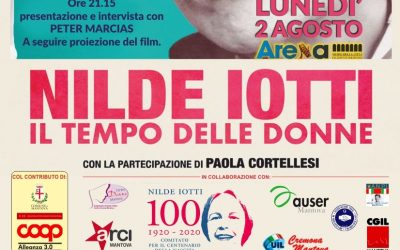 Lunedì 2 agosto: NILDE IOTTI – Il Tempo delle Donne