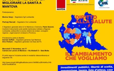 “Diritto alla salute, il cambiamento che vogliamo”: dibattito in Sala Motta per migliorare la sanità a Mantova e in Lombardia