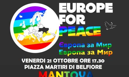 Venerdì 21 ottobre, ore 17.30, presidio Europe for Peace in piazza Martiri di Belfiore