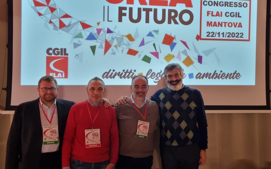 Marco Volta rieletto Segretario Generale della Flai Cgil di Mantova