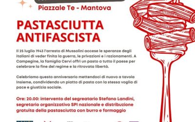 Allerta Meteo, spostata a mercoledì 26 luglio la Pastasciutta Antifascista