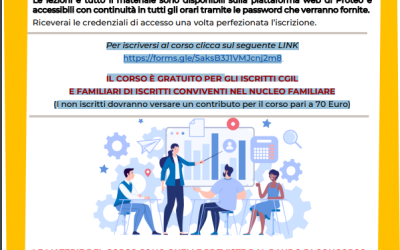 Concorso Pubblico per 14 posti in Provincia di Mantova per funzionario specialista del mercato del lavoro – Corso di preparazione organizzato da FP Cgil Lombardia