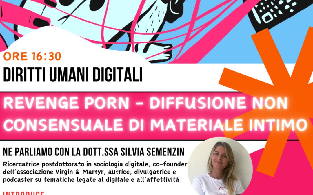 Revenge Porn e diffusione non consensuale di materiale intimo, la sociologa Semenzin ne parla alla Camera del Lavoro di Mantova