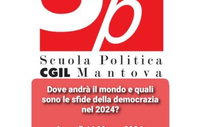 Le sfide democratiche del 2024, se ne parla alla Scuola Politica della Cgil di Mantova con Paolo Graziano