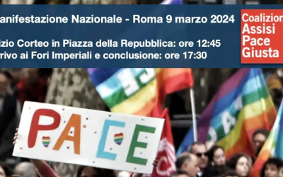Manifestazione Nazionale per la Pace, oltre 100 mantovani a Roma