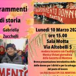 “Frammenti di storia”, tutta la forza delle donne nel libro di Gabriella Zucchelli. Il 10 marzo presentazione alla Cgil di Mantova
