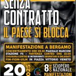 Metalmeccanici: “Senza contratto il Paese si blocca”.  	20 giugno sciopero nazionale metalmeccanici per rinnovo del contratto: manifestazione regionale a Bergamo con partenza pullman da Suzzara e Mantova