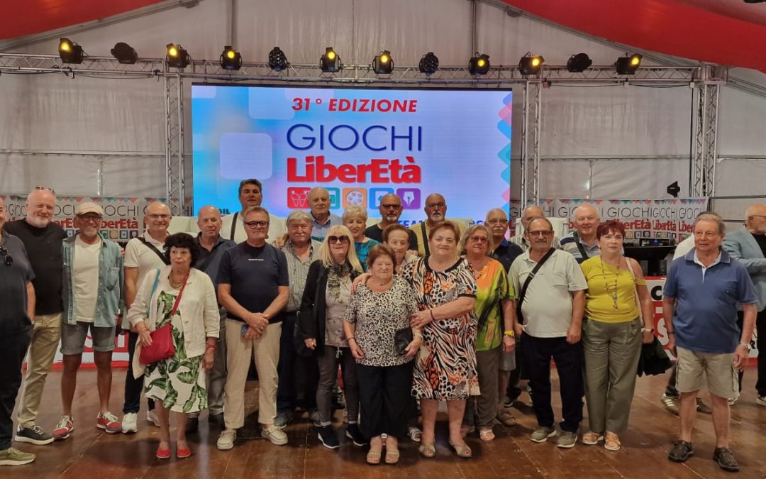 Un centinaio di mantovani a Cattolica con lo Spi per i giochi di Liberetà