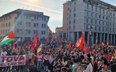 Oltre 5mila persone in corteo per Gaza e la Palestina al grido: “dal Mincio fino al Mare Free, Free Palestine”