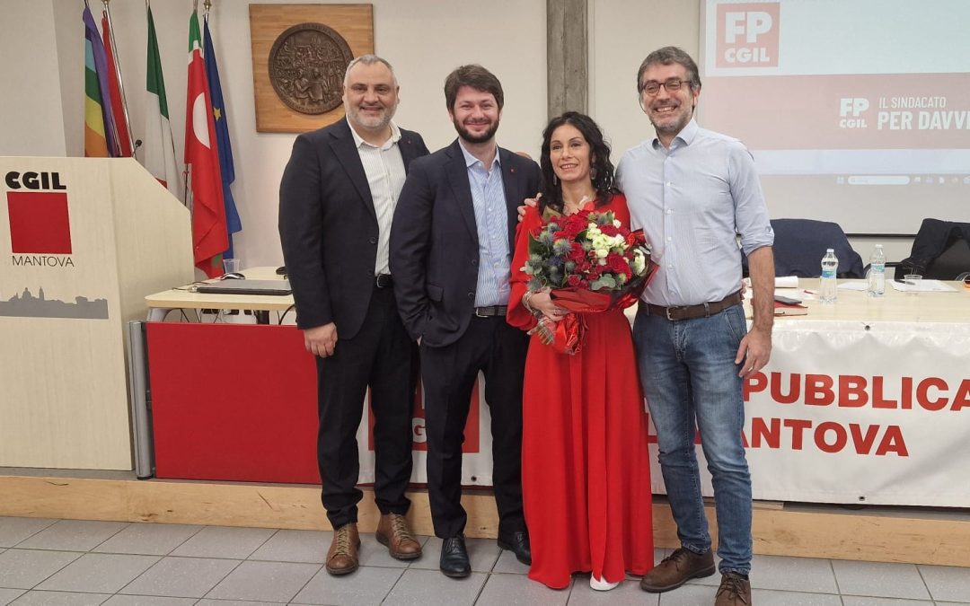 Magda Tomasini eletta all’unanimità nuova segretaria generale di Fp Cgil Mantova