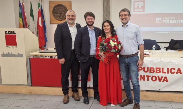 Magda Tomasini eletta all’unanimità nuova segretaria generale di Fp Cgil Mantova