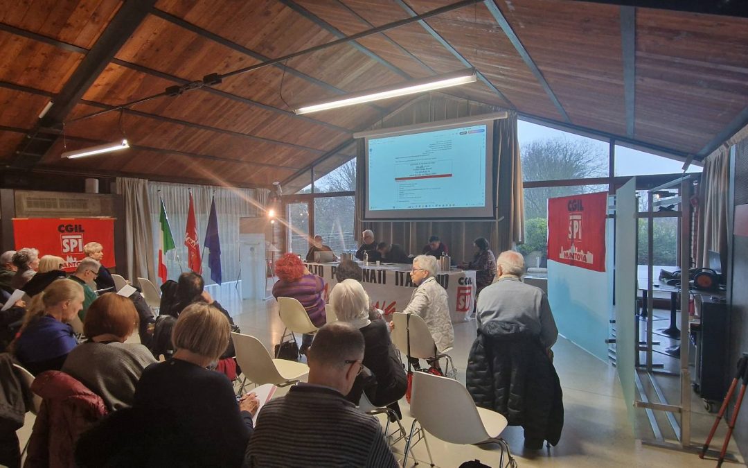Tesseramento 2025, buoni dati per lo Spi Cgil di Mantova: tutti i temi analizzati nel direttivo
