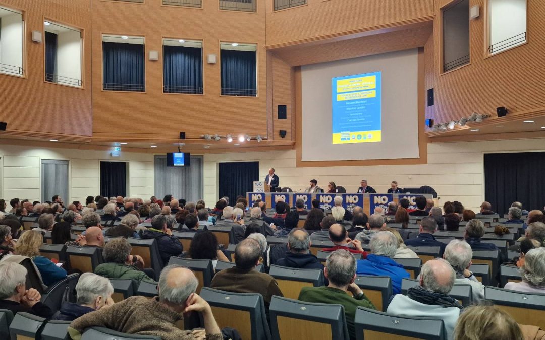 Mamu gremito per la chiusura della campagna del NO alla riforma della giustizia
