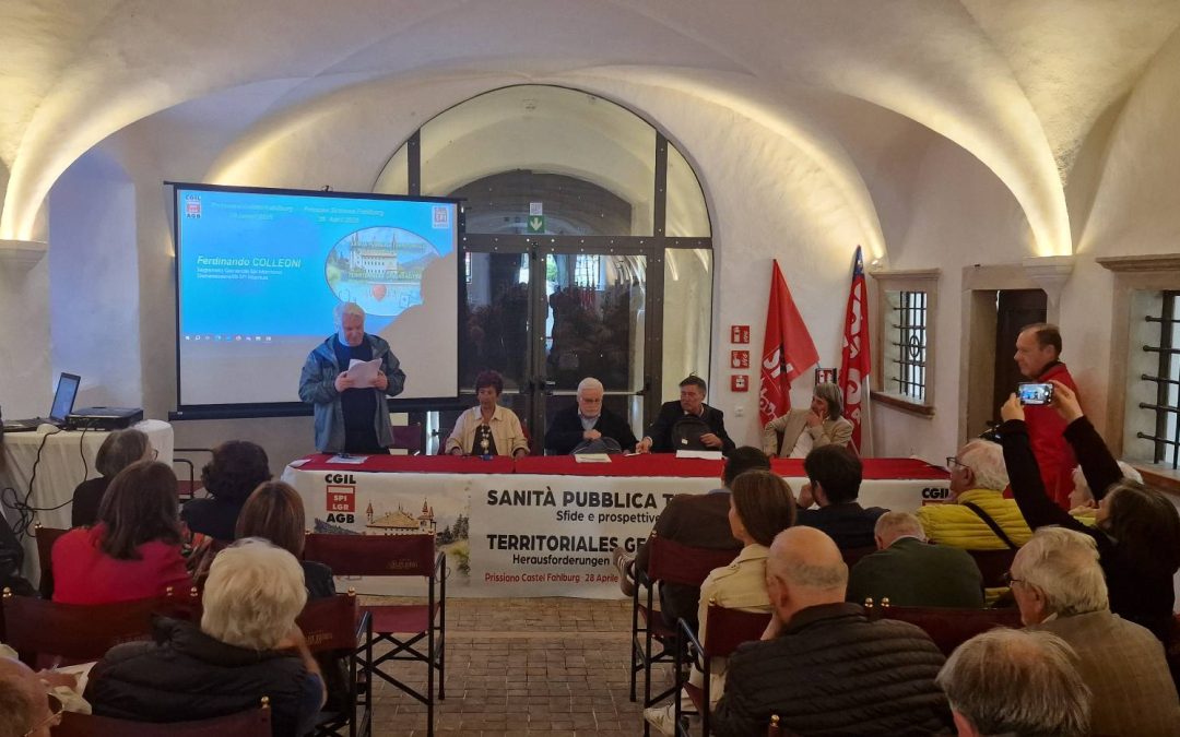 Il ruolo strategico della sanità territoriale: da Mantova a Bolzano ecco le prospettive nel convegno organizzato dallo Spi