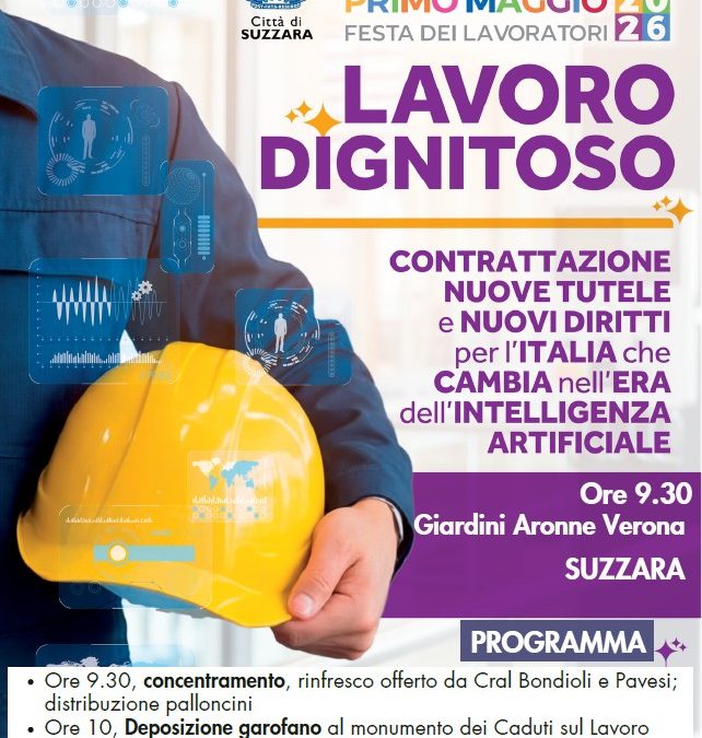 Primo Maggio 2026, gli appuntamenti in provincia