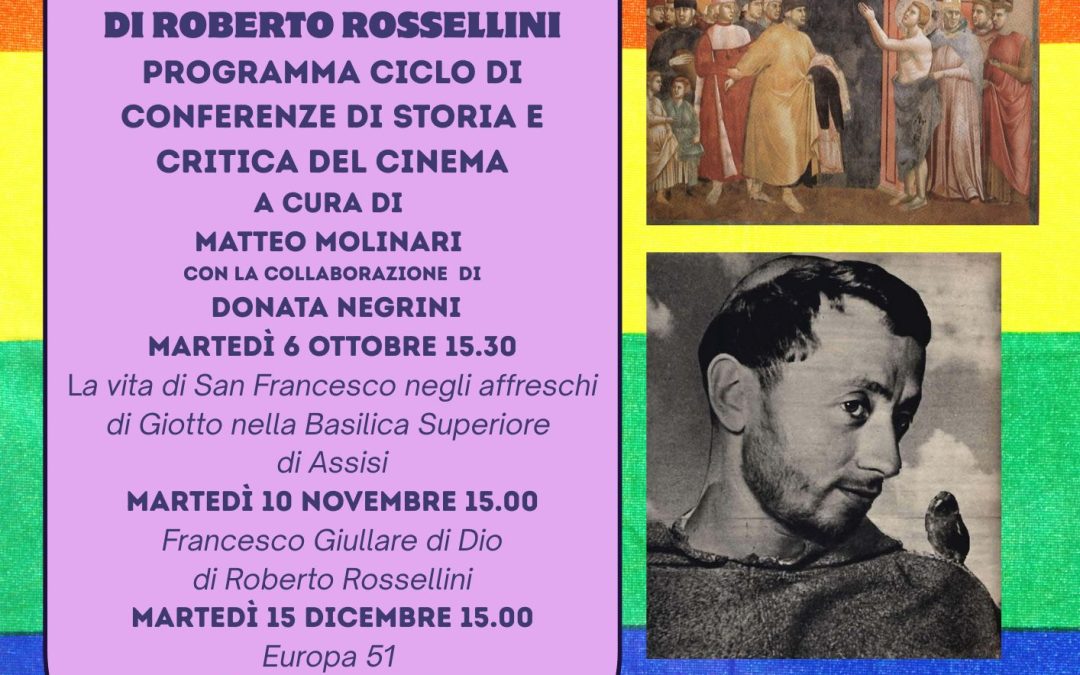 Film e conferenze su San Francesco alla Terza Università dello Spi Cgil di Mantova