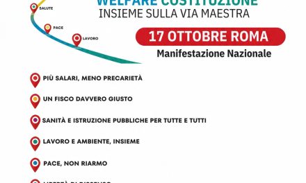 Manifestazione nazionale a Roma sabato 17 ottobre in difesa dei valori costituzionali: in oltre 500 in partenza da Mantova