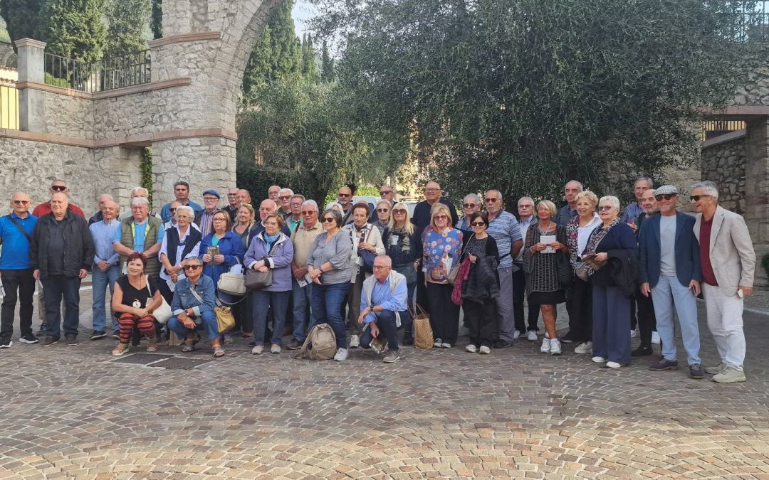 In 50 al Vittoriale per il viaggio riservato a collaboratori e attivisti. Colleoni: “Visita con spirito critico e antifascista”